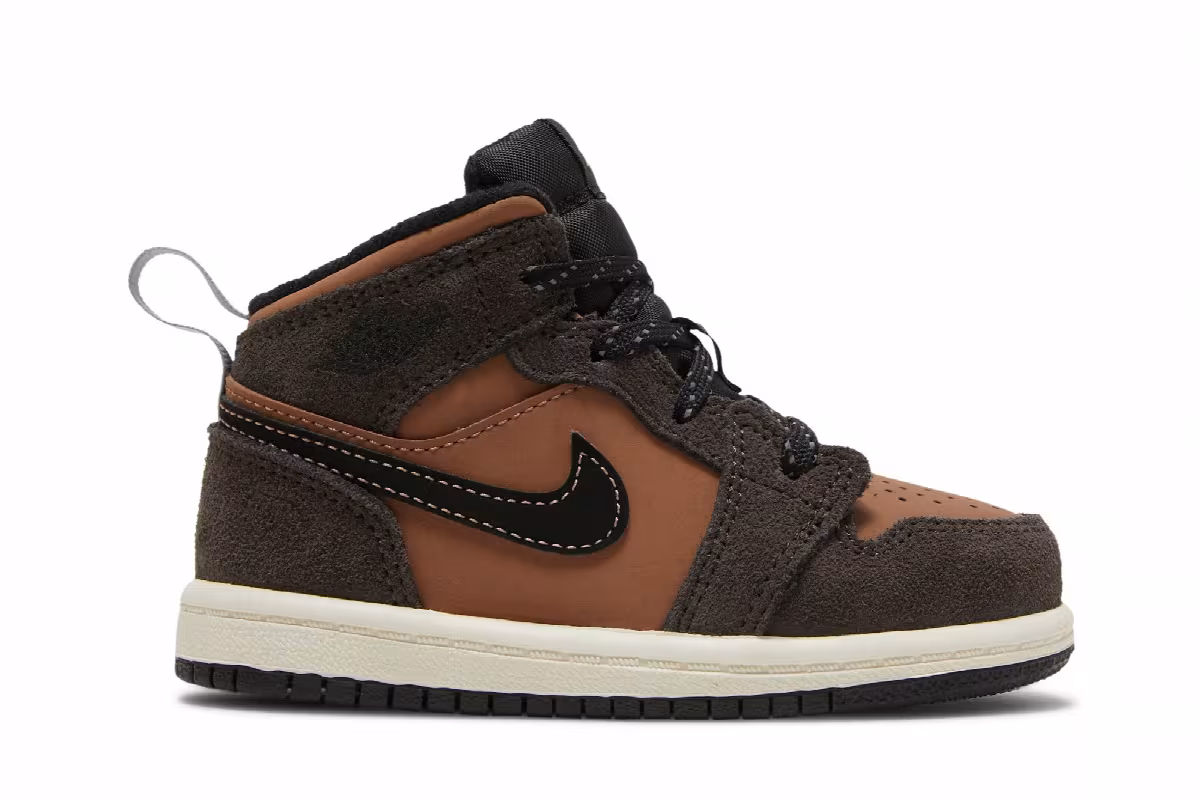 Air Jordan 1 Mid SE TD Earth Tone, view 2