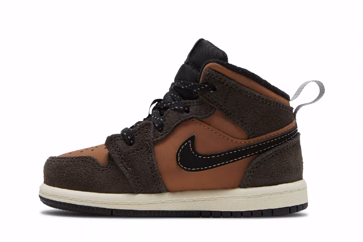 Air Jordan 1 Mid SE TD Earth Tone, view 4