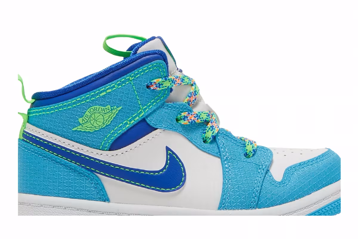 Air Jordan 1 Mid SE TD Sprite, view 3