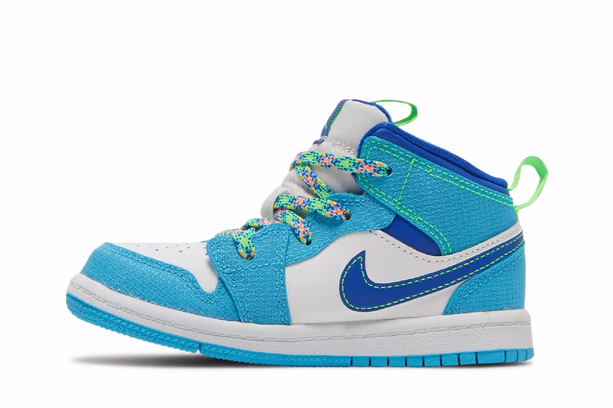Air Jordan 1 Mid SE TD Sprite, view 4