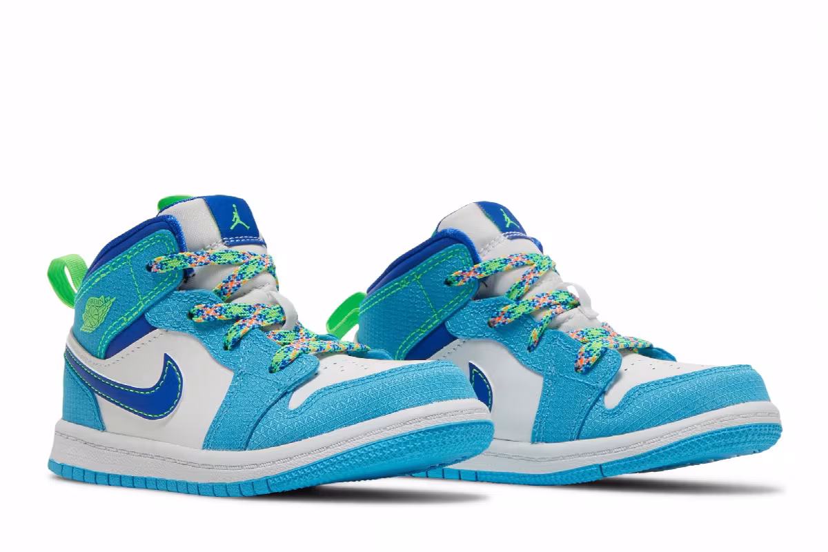 Air Jordan 1 Mid SE TD Sprite, view 9