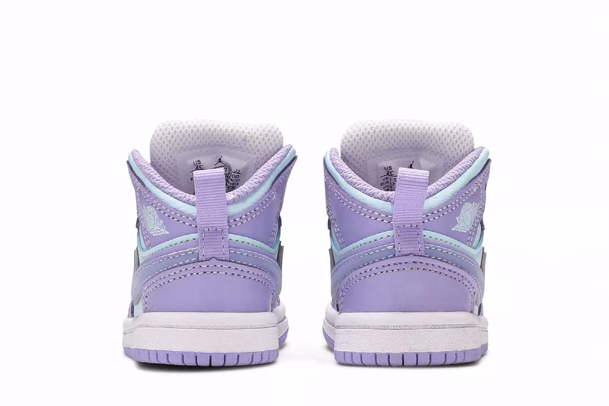 Air Jordan 1 Mid TD Purple Pulse, view 7