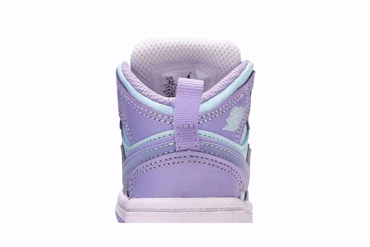 Air Jordan 1 Mid TD Purple Pulse, view 8
