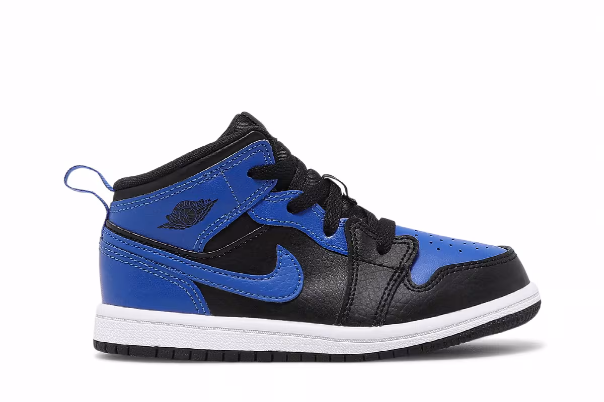 Air Jordan 1 Mid TD Hyper Royal, view 2