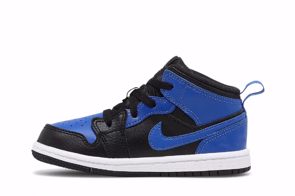 Air Jordan 1 Mid TD Hyper Royal, view 4