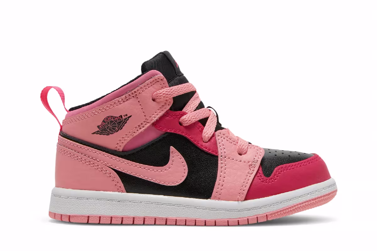 Air Jordan 1 Mid TD Coral Chalk, view 2