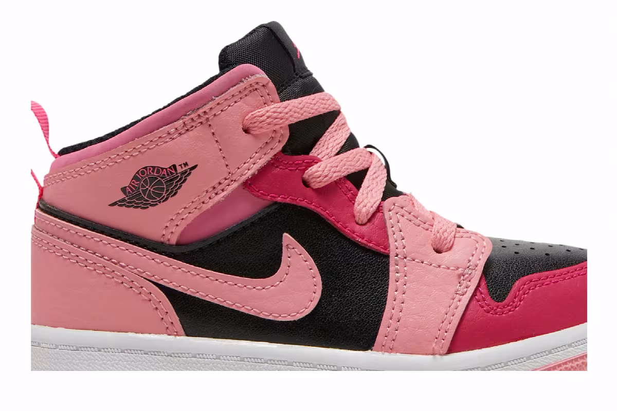 Air Jordan 1 Mid TD Coral Chalk, view 3