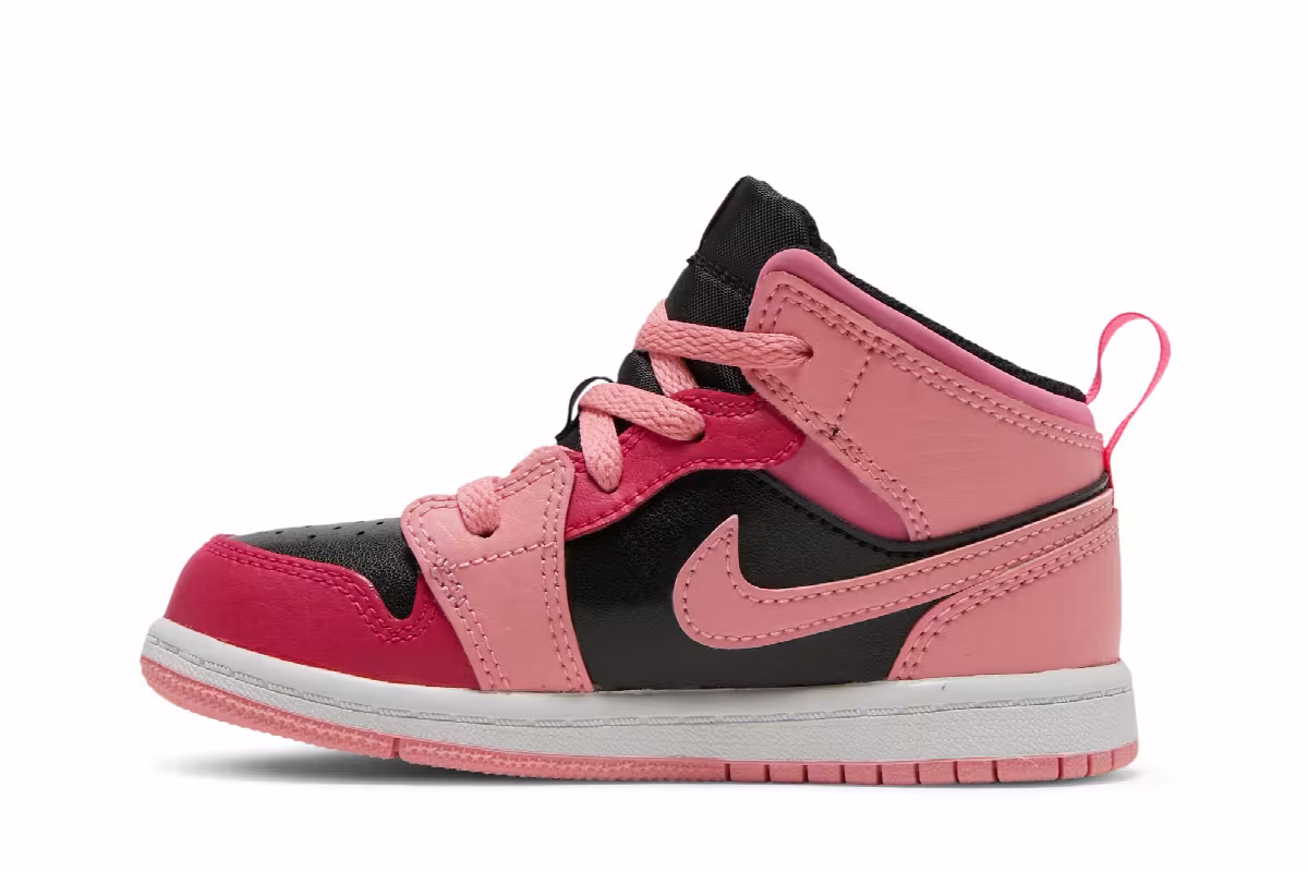 Air Jordan 1 Mid TD Coral Chalk, view 4