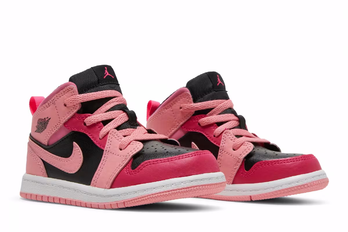 Air Jordan 1 Mid TD Coral Chalk, view 9