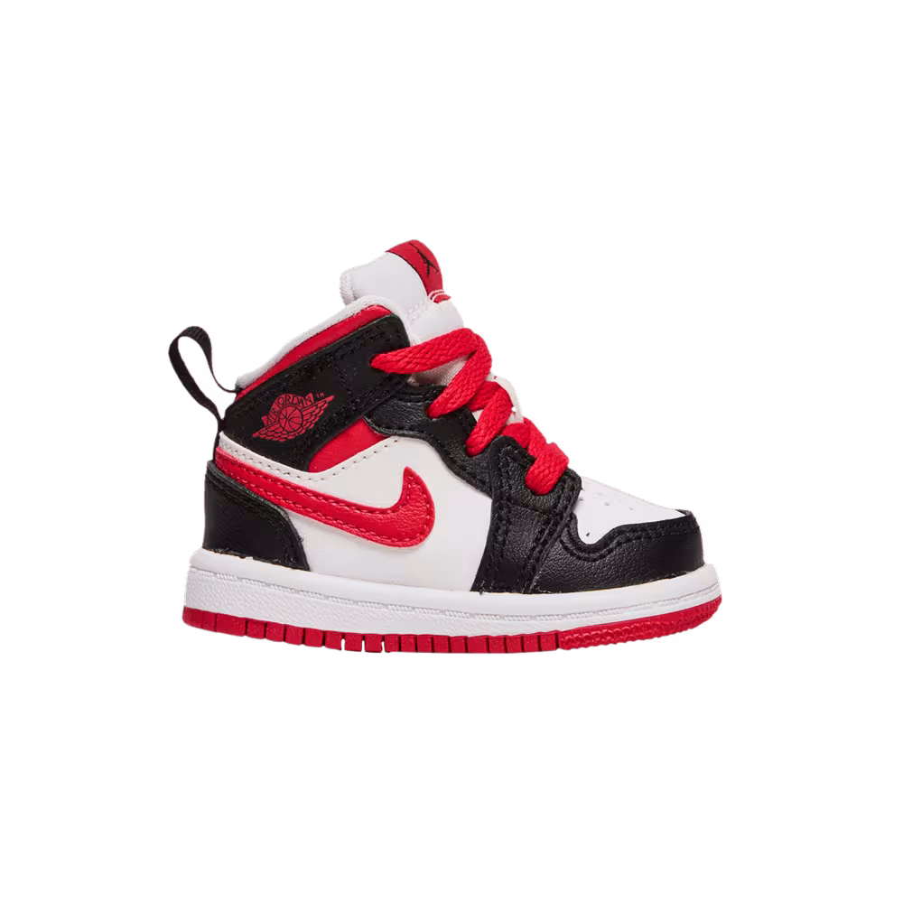 Air Jordan 1 Mid TD White Very Berry