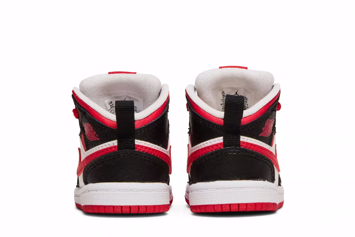 Air Jordan 1 Mid TD White Very Berry, view 7