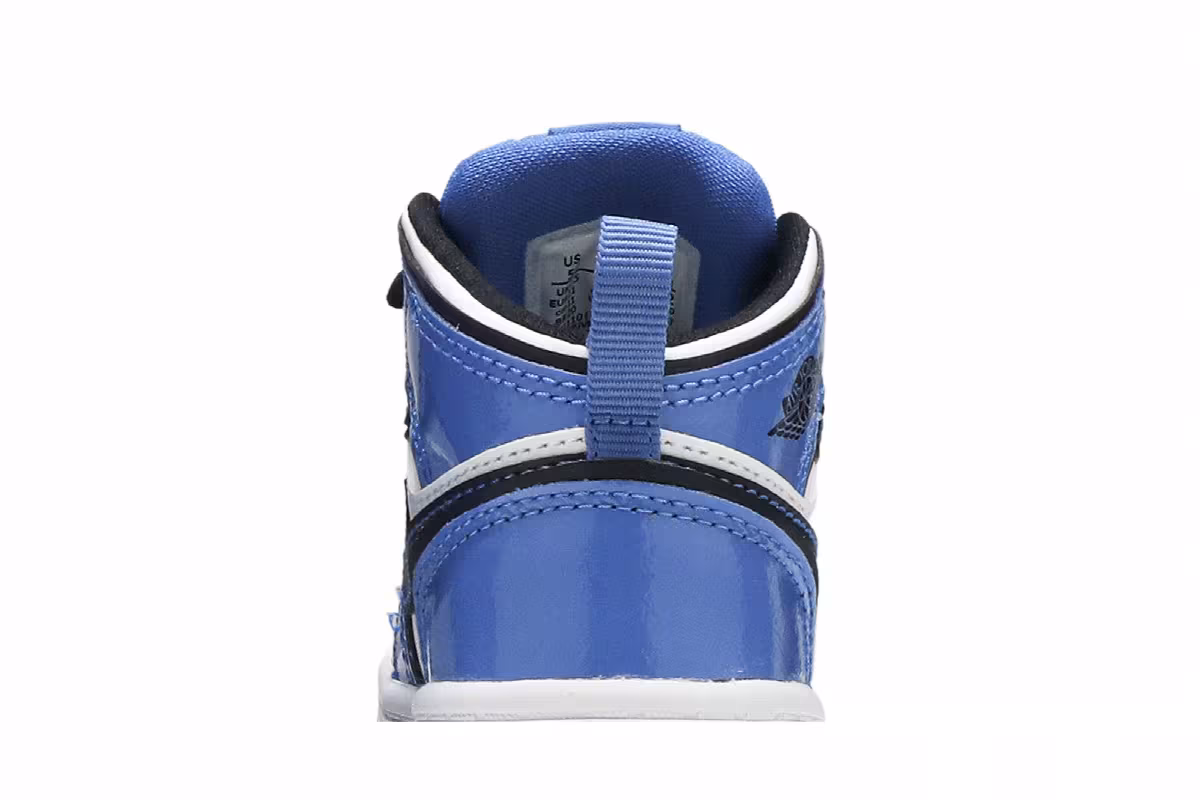 Air Jordan 1 Mid SE TD Signal Blue, view 8