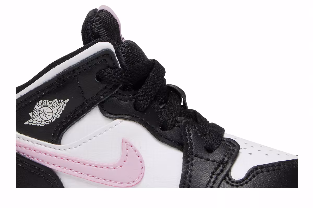 Air Jordan 1 Mid TD White Light Arctic Pink, view 3
