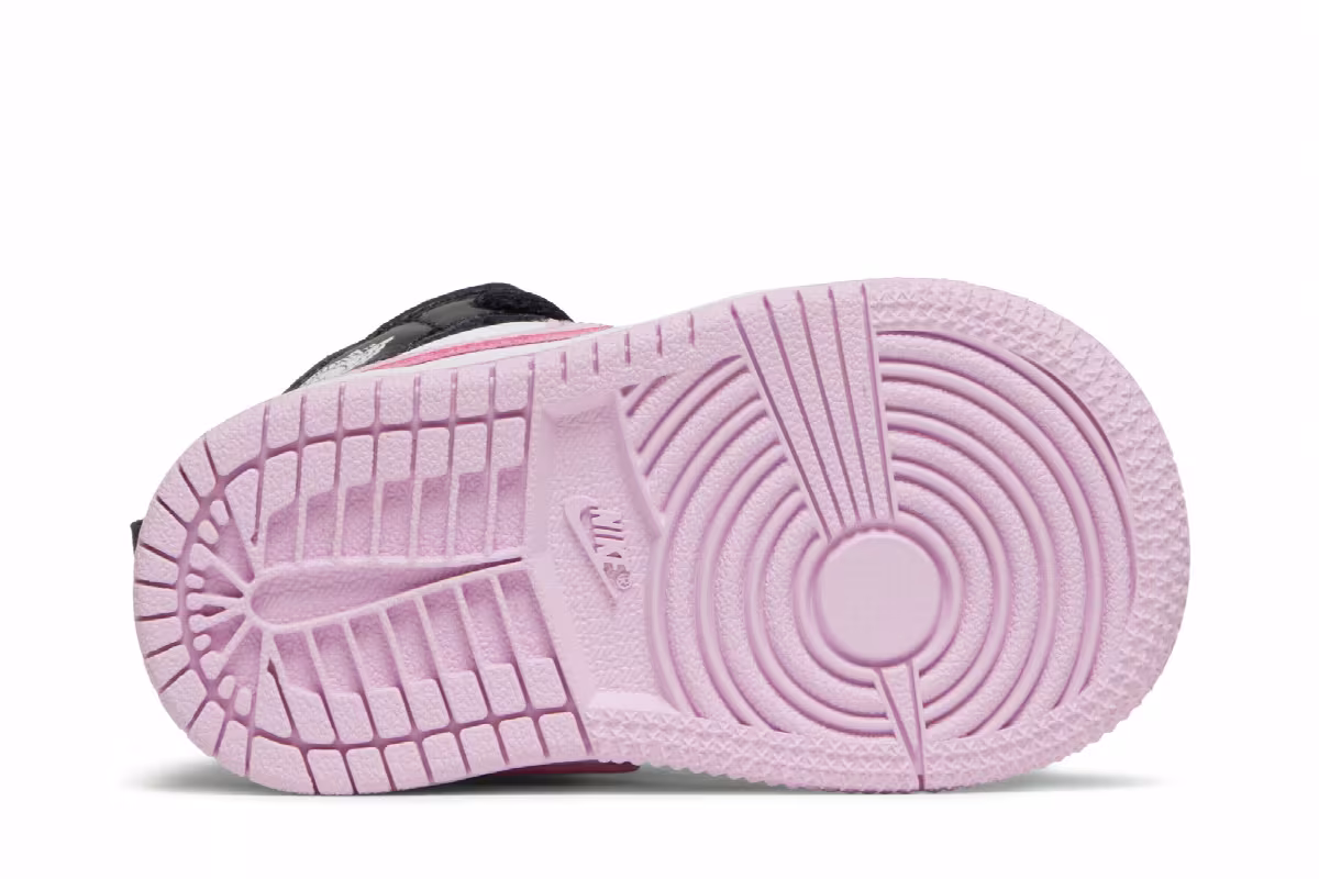 Air Jordan 1 Mid TD White Light Arctic Pink, view 5