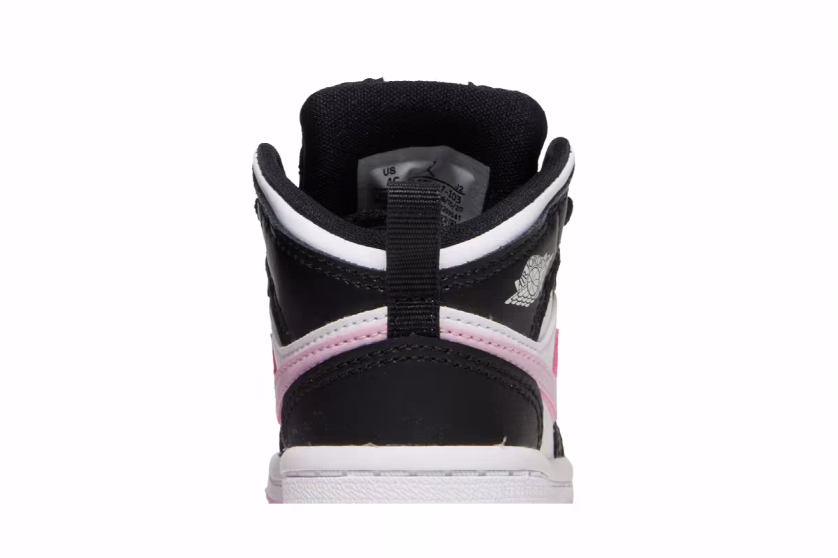Air Jordan 1 Mid TD White Light Arctic Pink, view 8