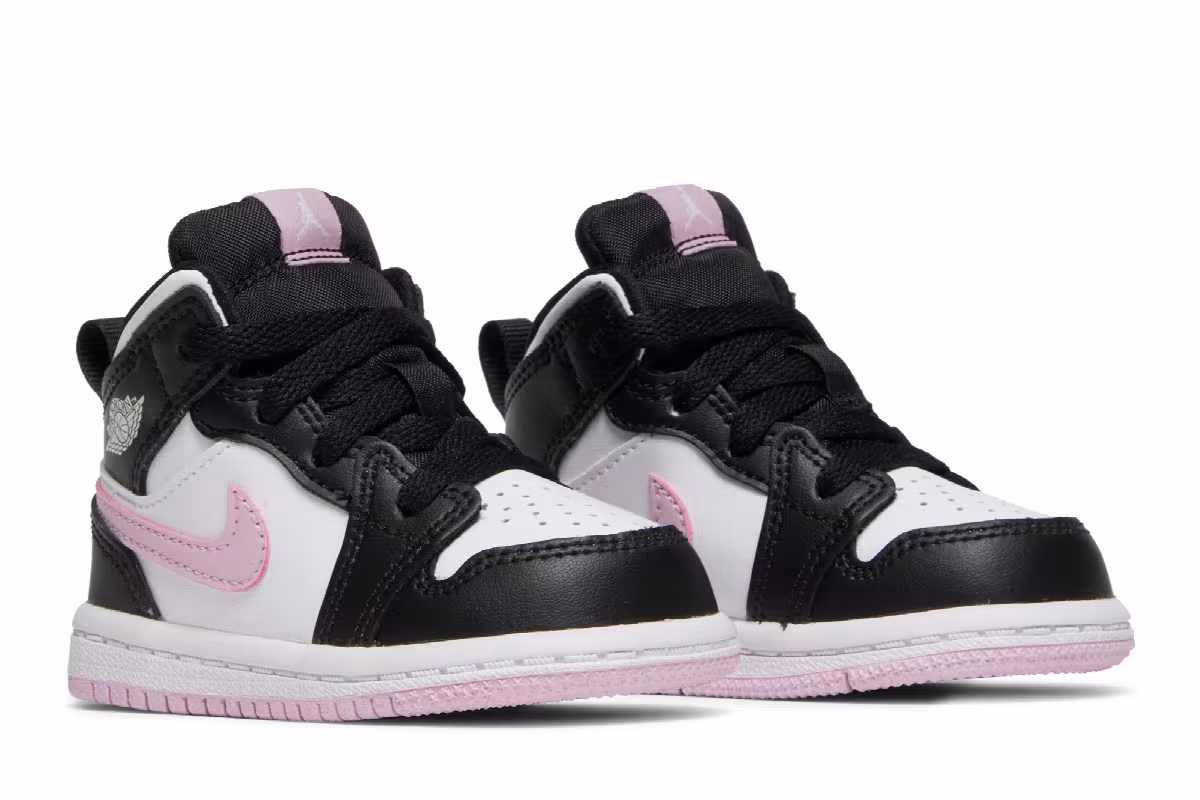 Air Jordan 1 Mid TD White Light Arctic Pink, view 9