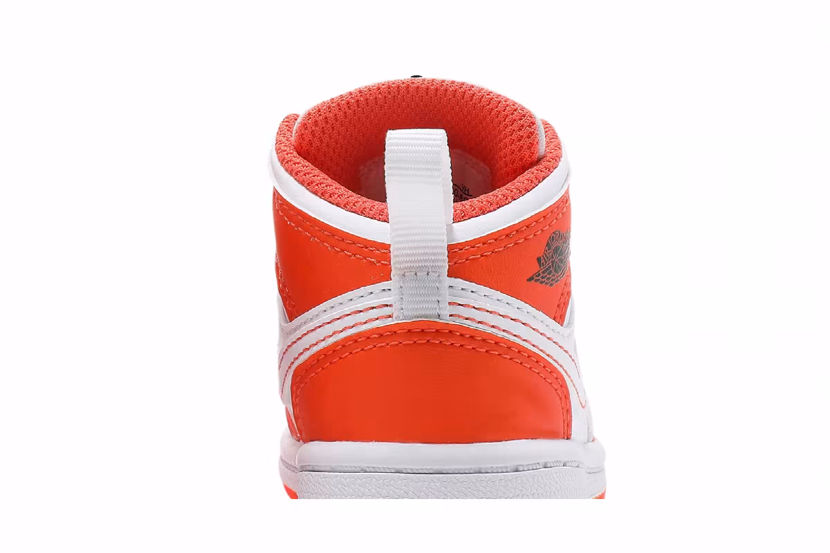 Air Jordan 1 Mid SE TD Electro Orange, view 8