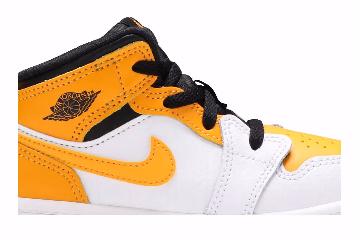 Air Jordan 1 Mid TD University Gold, view 3