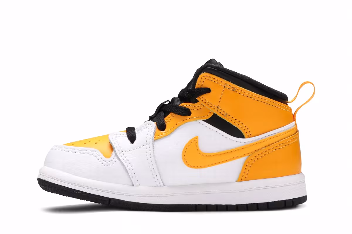 Air Jordan 1 Mid TD University Gold, view 4
