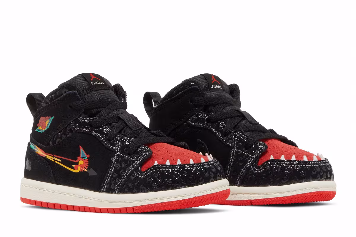 Air Jordan 1 Mid SE TD SiEMPRE Familia, view 9