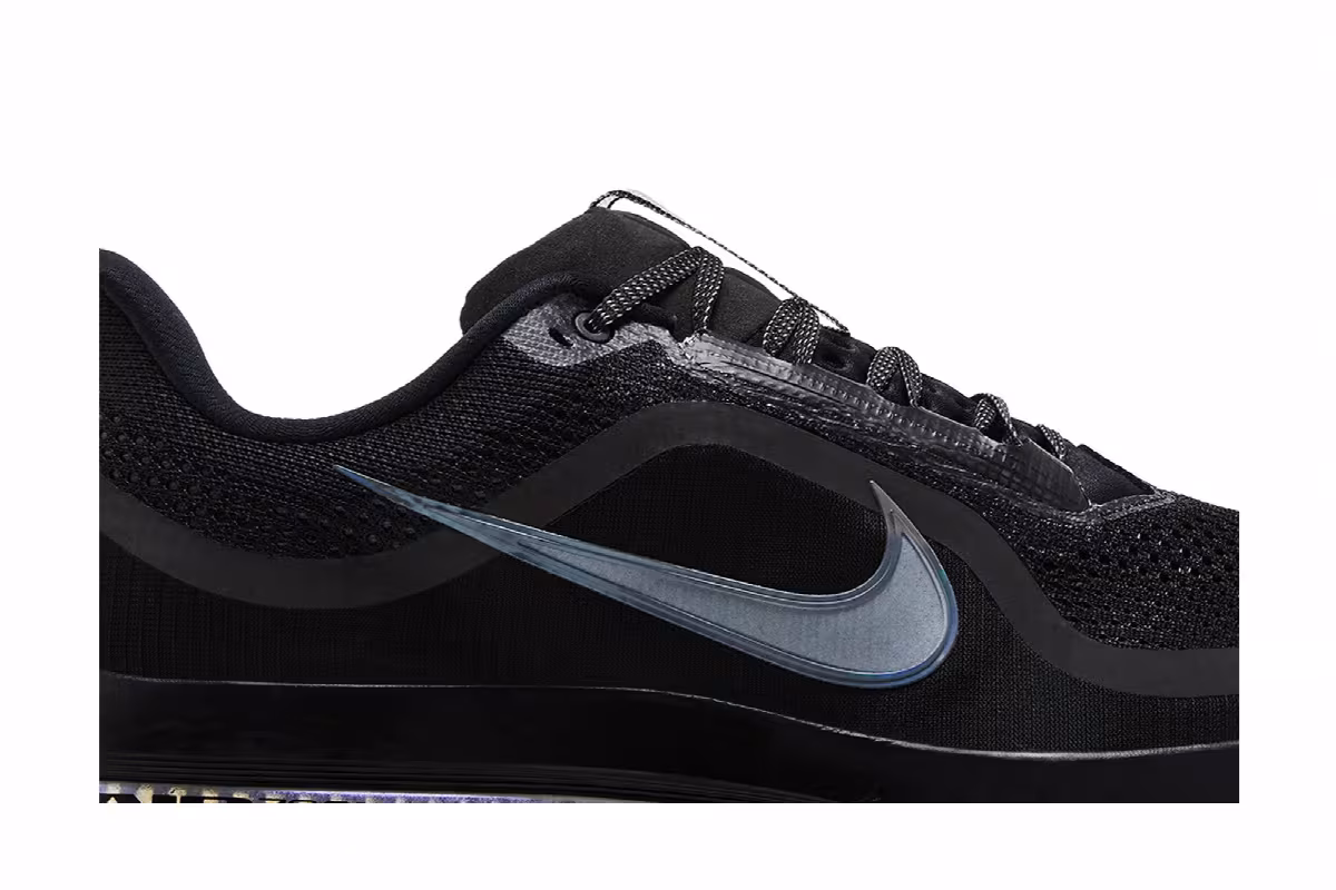 Nike Pegasus Premium Black Metallic Silver, view 3
