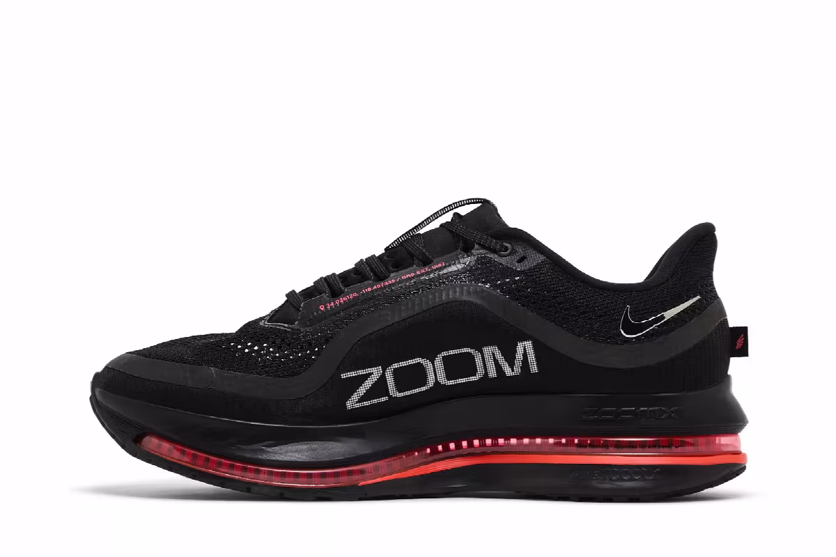 Nike Pegasus Premium Black Bright Crimson, view 4