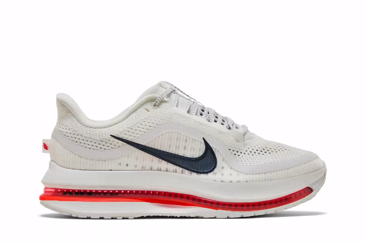 Nike Pegasus Premium Summit White Bright Crimson, view 2
