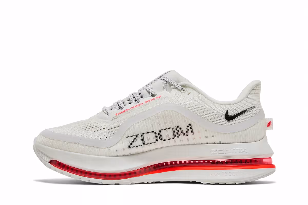 Nike Pegasus Premium Summit White Bright Crimson, view 4