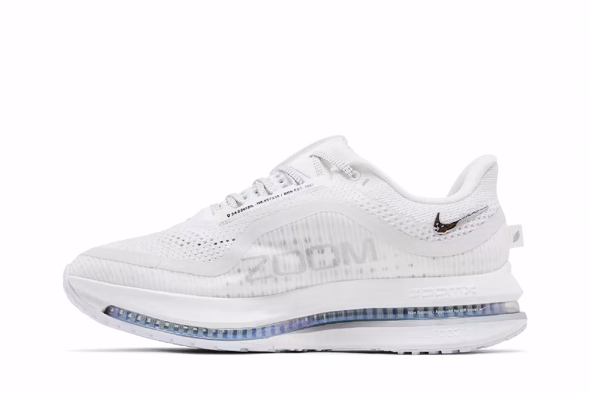 Nike Women's Pegasus Premium White Metallic Silver, view 4