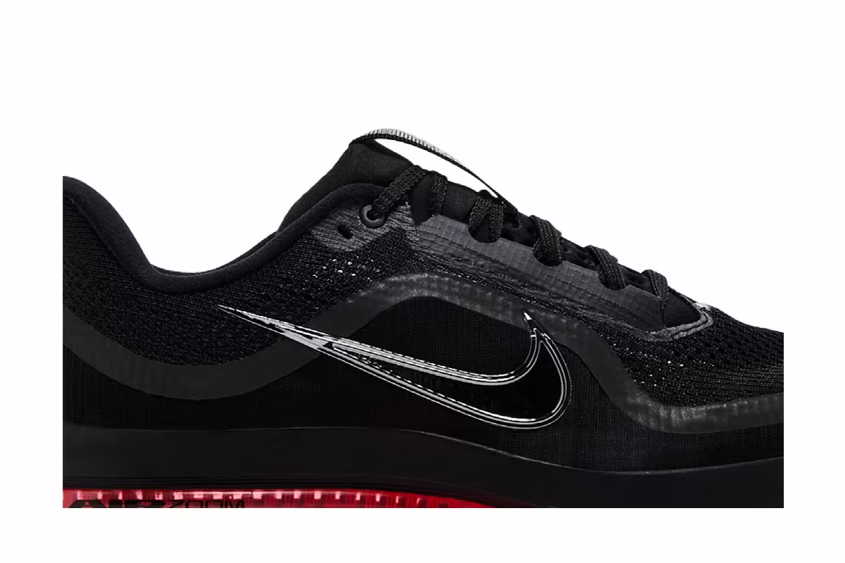Nike Women's Pegasus Premium Black Bright Crimson, view 3
