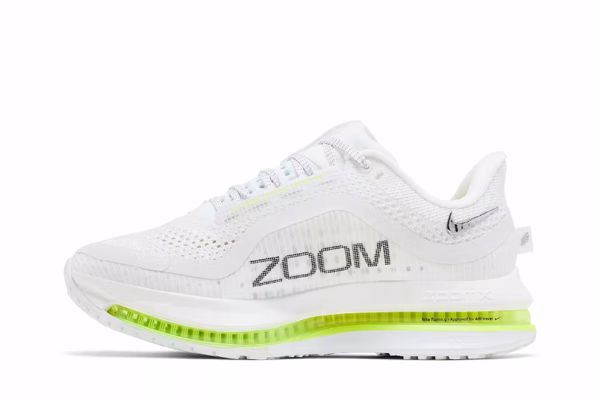 Nike Women's Pegasus Premium White Volt, view 4