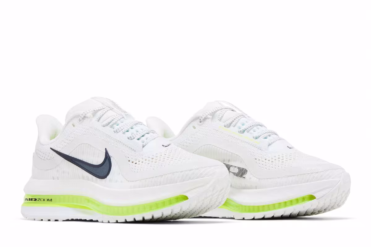 Nike Women's Pegasus Premium White Volt, view 9