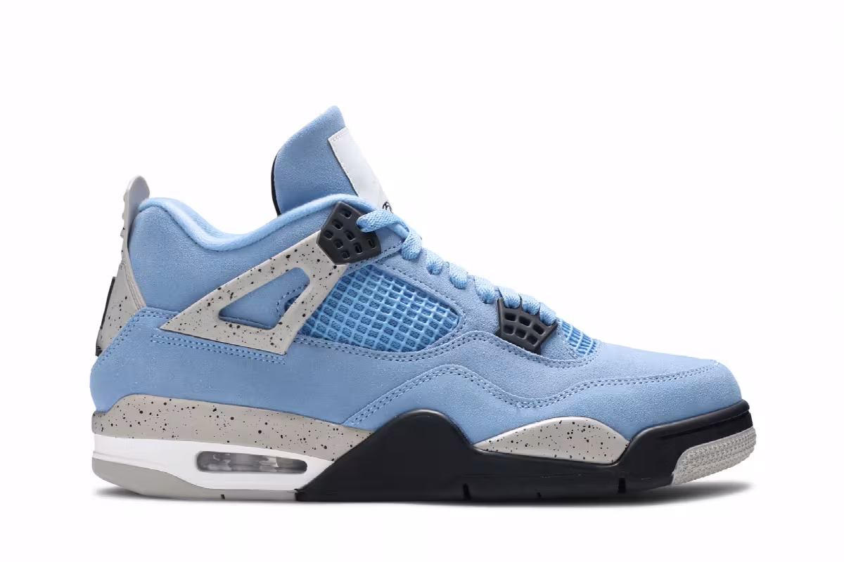 Air Jordan 4 University Blue, view 2