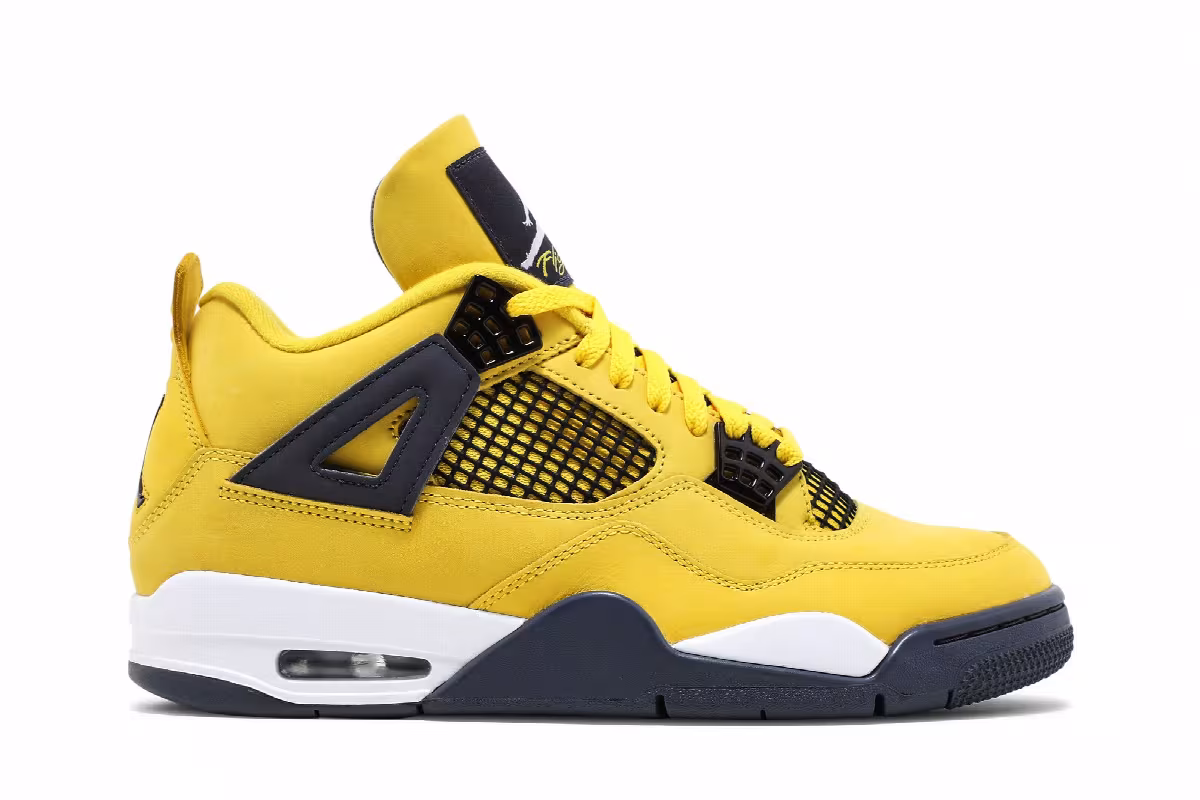 Air Jordan 4 Lightning 2021, view 2