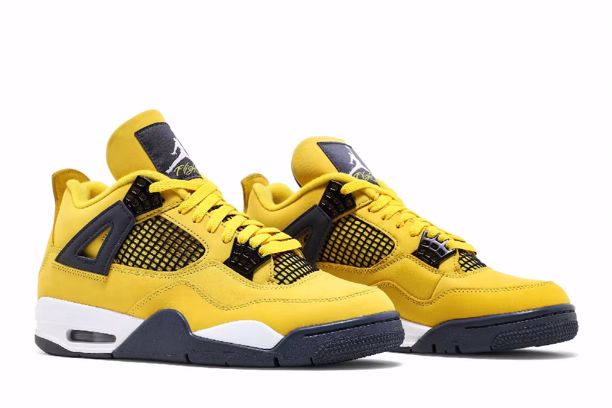 Air Jordan 4 Lightning 2021, view 9