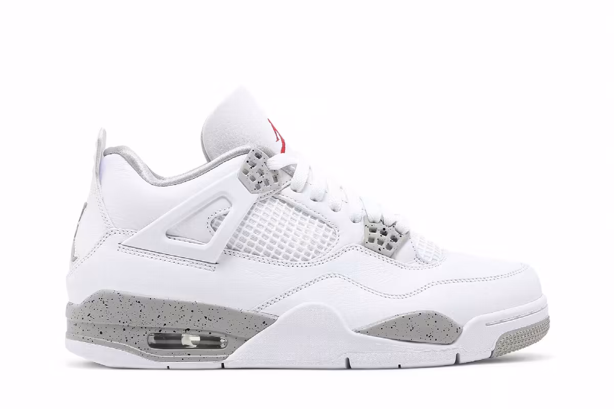 Air Jordan 4 White Oreo, view 2