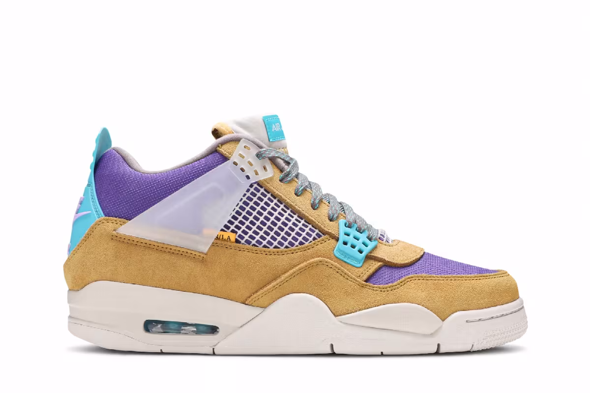 Union LA x Air Jordan 4 Desert Moss, view 2