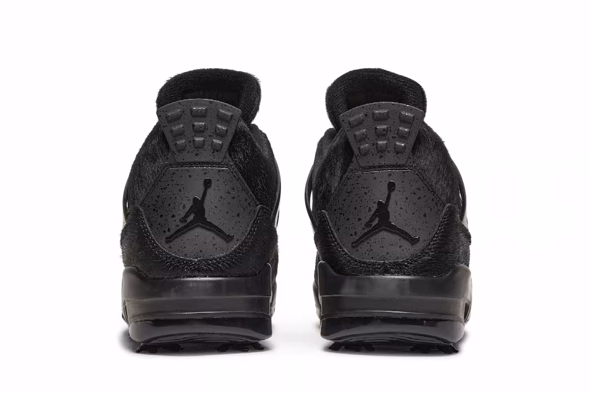 Air Jordan 4 Golf Black Cat, view 7
