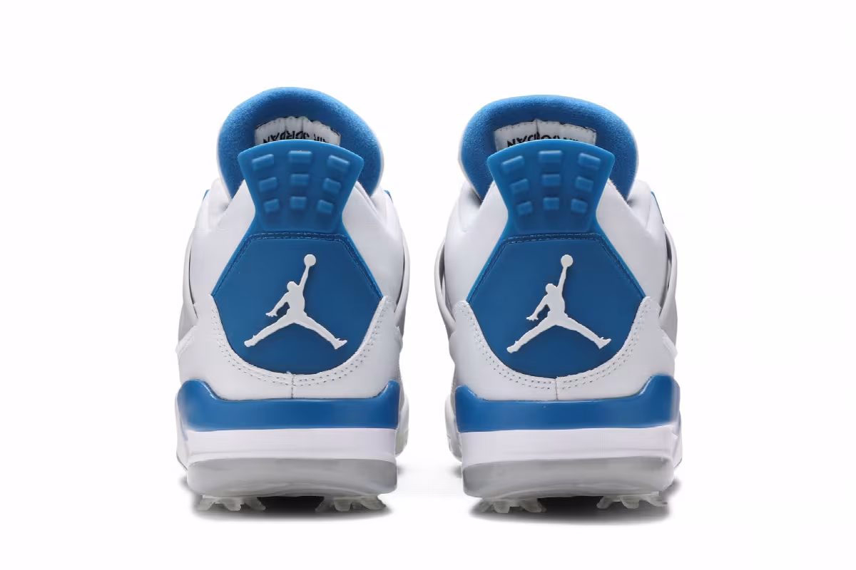 Air Jordan 4 Golf Military Blue, view 7