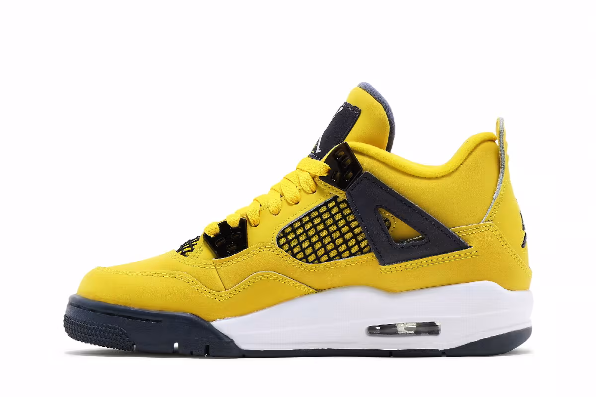 Air Jordan 4 GS Lightning 2021, view 4