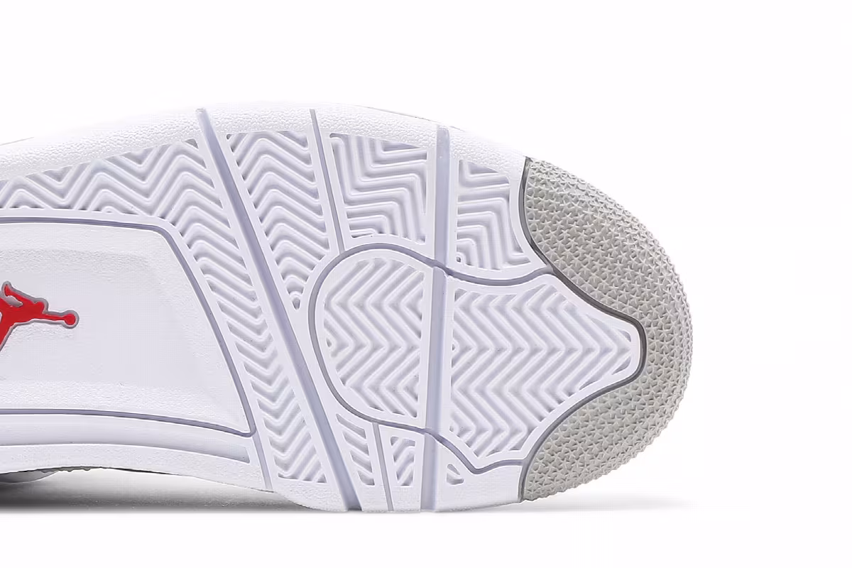 Air Jordan 4 GS White Oreo, view 6