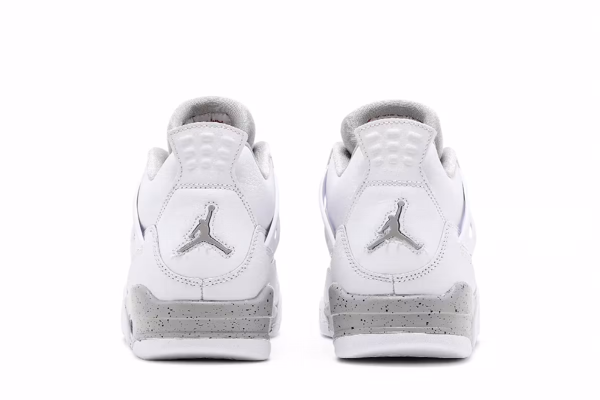 Air Jordan 4 GS White Oreo, view 7