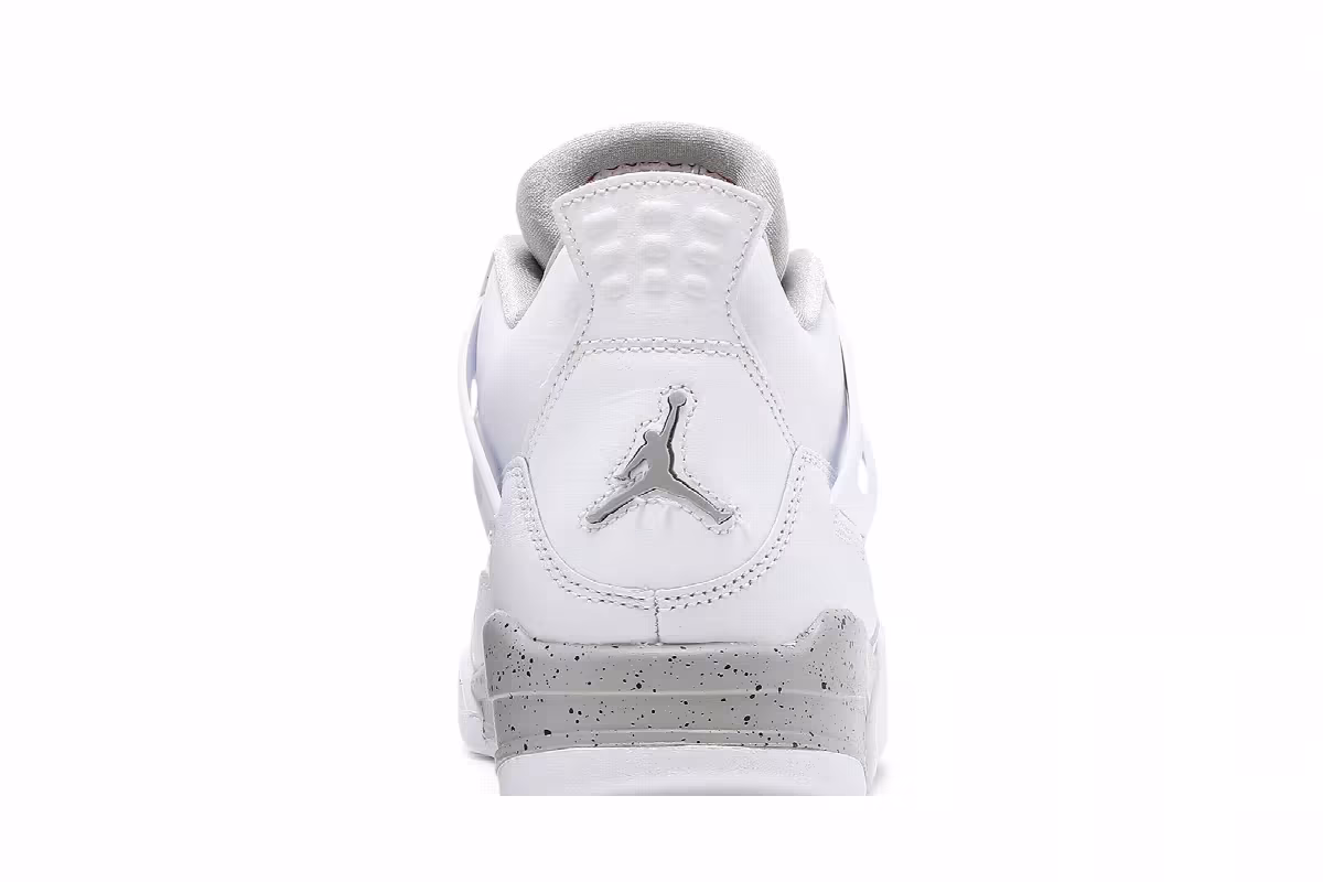 Air Jordan 4 GS White Oreo, view 8