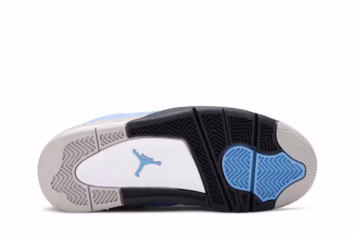 Air Jordan 4 GS University Blue, view 5