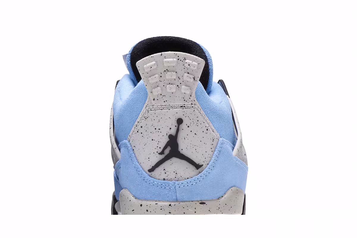 Air Jordan 4 GS University Blue, view 8