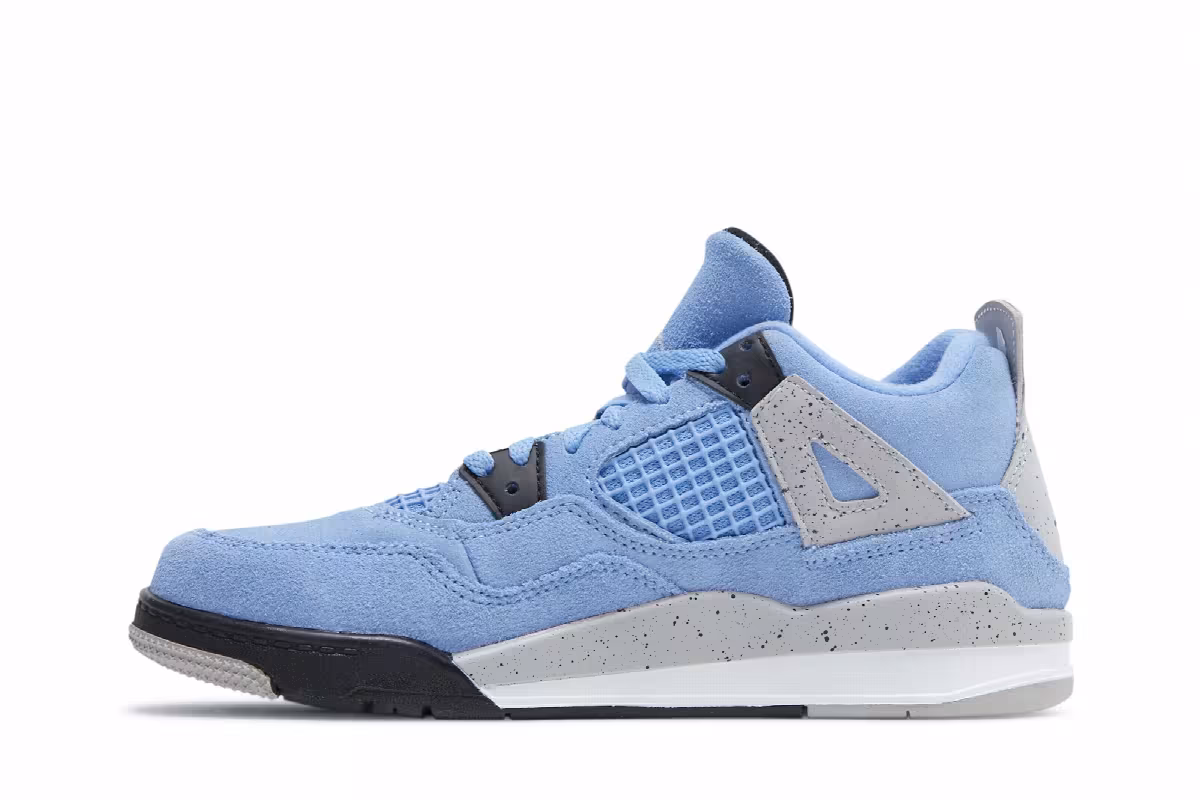 Air Jordan 4 PS University Blue, view 4