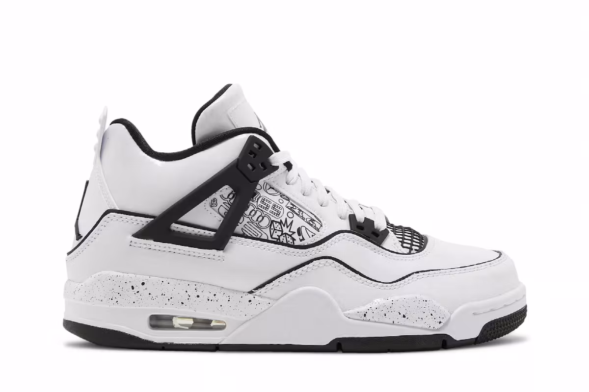 Air Jordan 4 GS DIY, view 2