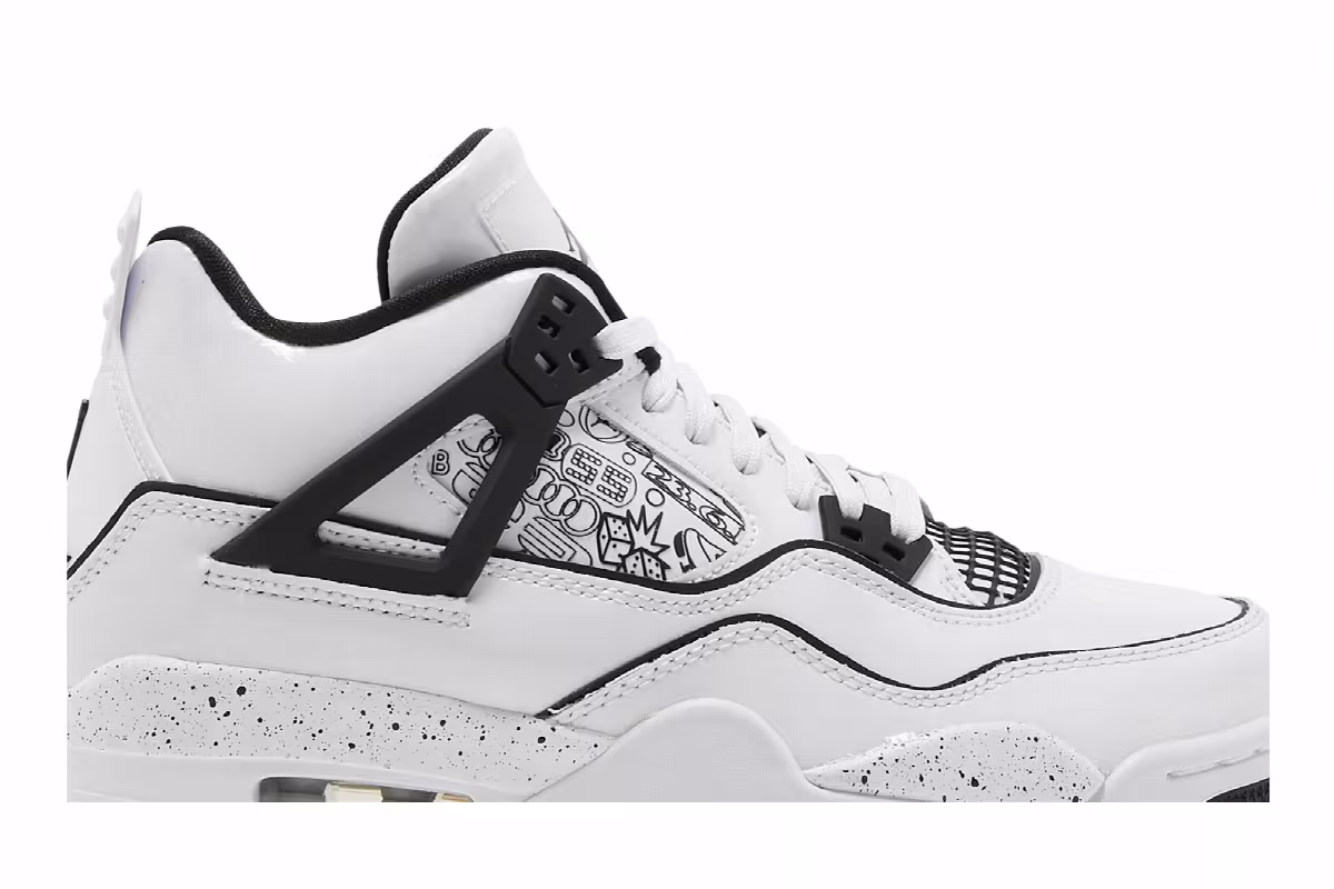 Air Jordan 4 GS DIY, view 3