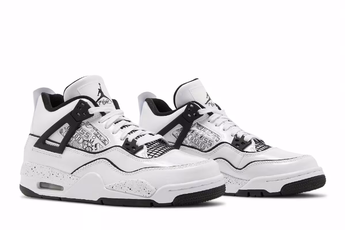 Air Jordan 4 GS DIY, view 9