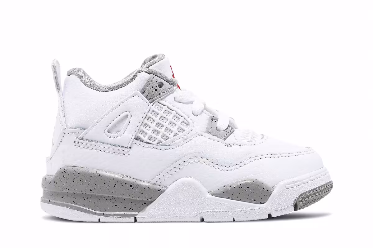 Air Jordan 4 TD White Oreo, view 2